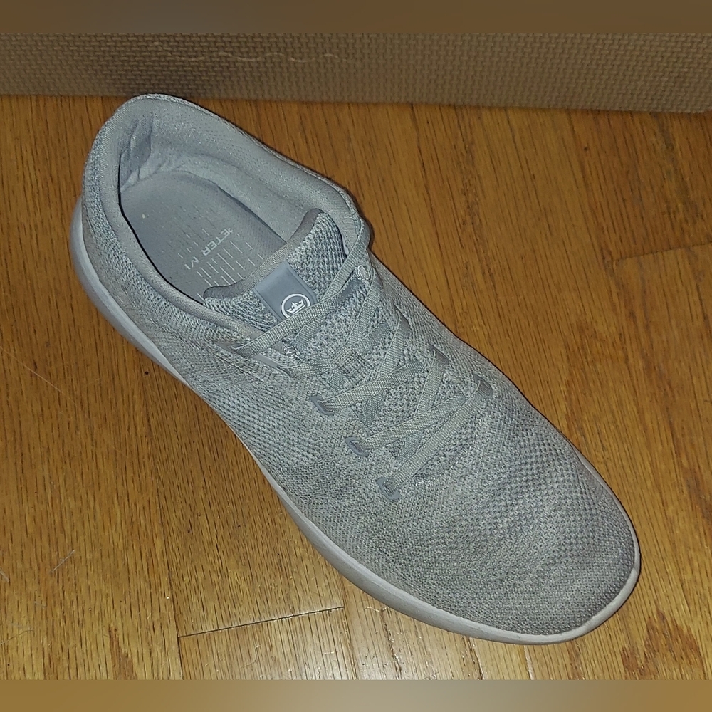 PETER MILLAR GLIDE V3 ME0EF06 MEN'S GALE GRAY KNIT CASUAL LACEUP OXFORDS SIZE 10 - Picture 2 of 15